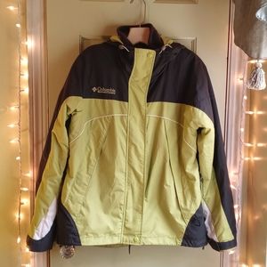 Women's Columbia Sportswear Core Interchange Medium cement lime white coat